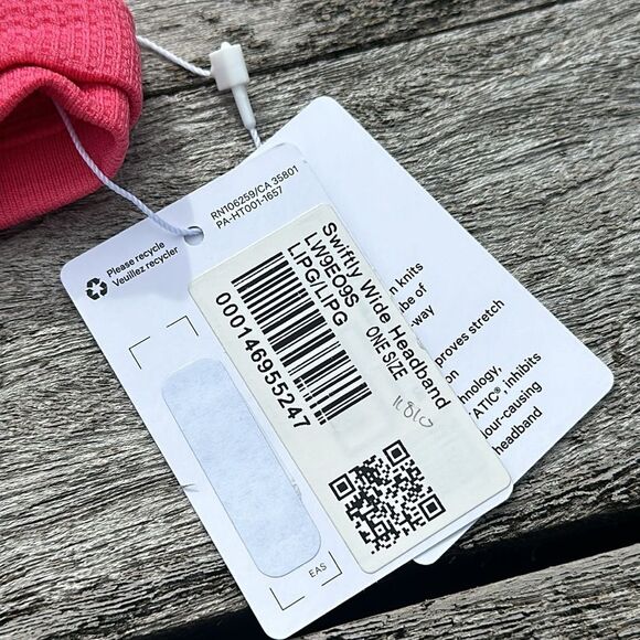 Lululemon Women's Swiftly Wide Headband Lip Gloss NWT‎ - Picture 4 of 6